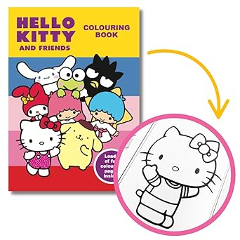 Hello Kitty Colouring Book – Creative Fun for Kids