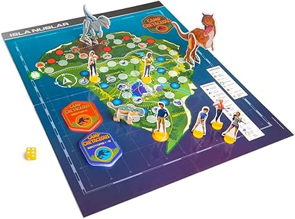 Experience Dino-Sized Fun with the Jurassic World Camp Cretaceous Board Game – Escape from Isla Nublar!