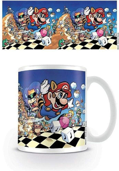 Nintendo Mario 11oz Mug – 3 Assorted Designs