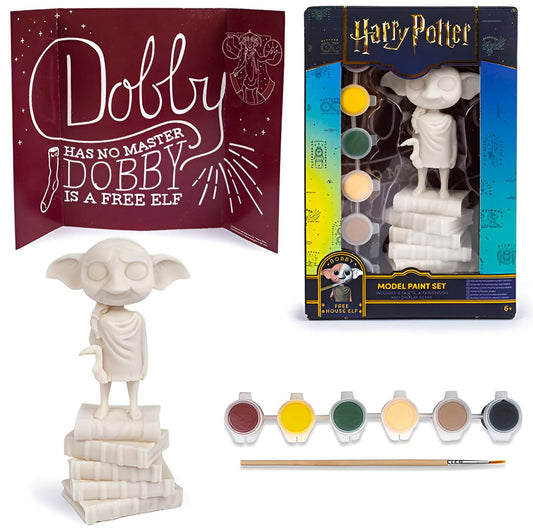 Harry Potter Dobby Model Painting Set for Kids – Paint Your Own Dobby Statue