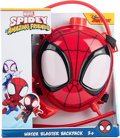 Water Blaster Backpack – Character Shaped Backpack with Pump Action Water Gun and Plastic Tube