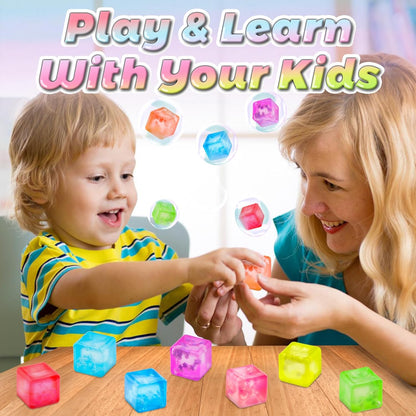 Squish Cube –  Cube Stress Balls for Kids & Adults 🧊