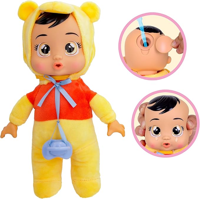 Cry Babies Tiny Cuddles Disney – Winnie the Pooh Plush Doll with Real Tears
