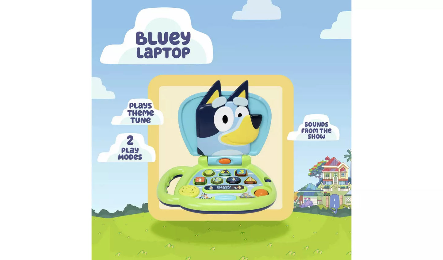 Bluey My First Laptop – Interactive Learning Toy for Toddlers