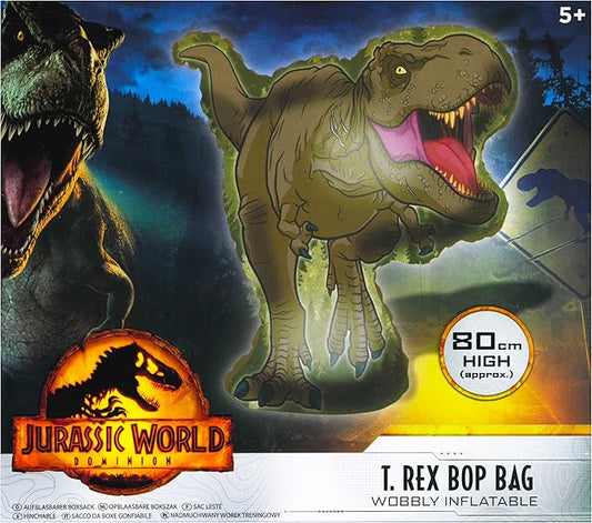 Active Fun with the Jurassic T-Rex Bop Bag – 80cm Inflatable Dinosaur Punching Bag for Kids
