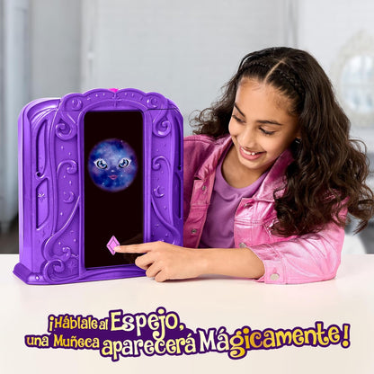 Magic Mixies Supremes Magic Mirror & Doll – Interactive Magical Playset with Lights, Sounds & Accessories