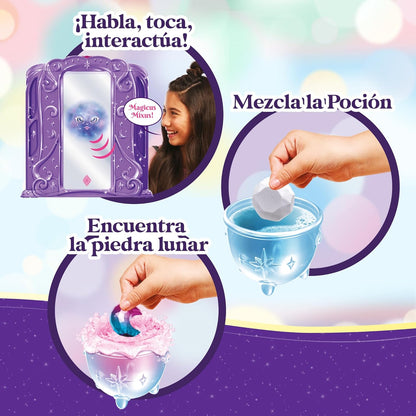 Magic Mixies Supremes Magic Mirror & Doll – Interactive Magical Playset with Lights, Sounds & Accessories