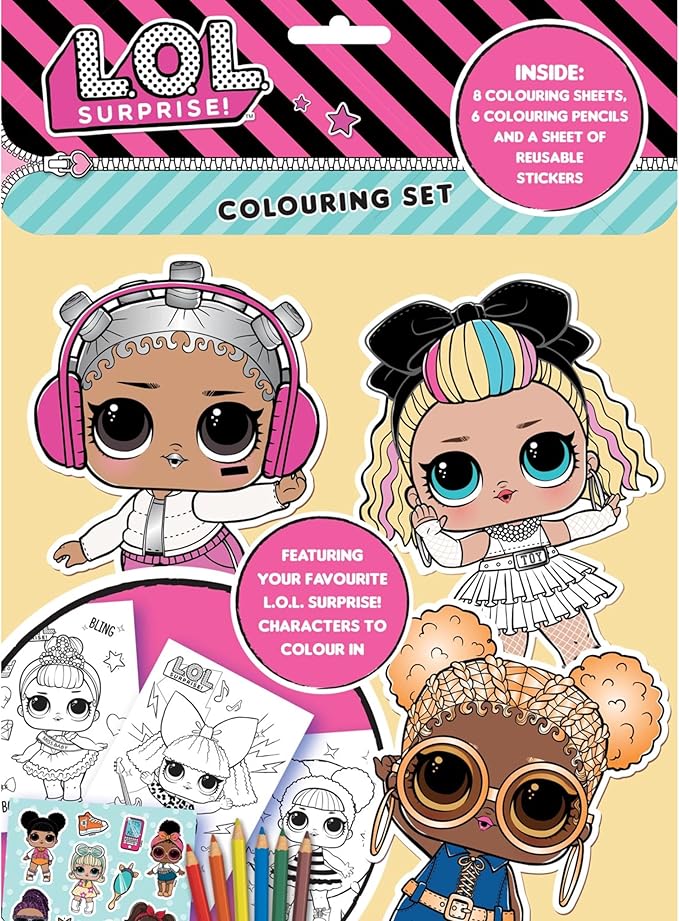 LOL Surprise Colouring Book – Creative Fun for Kids