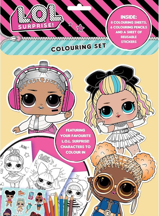 LOL Surprise Colouring Book – Creative Fun for Kids