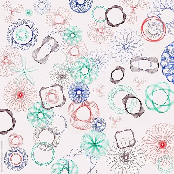 Quickdraw Spiral Art Kit for Kids – Create Stunning Geometric Designs