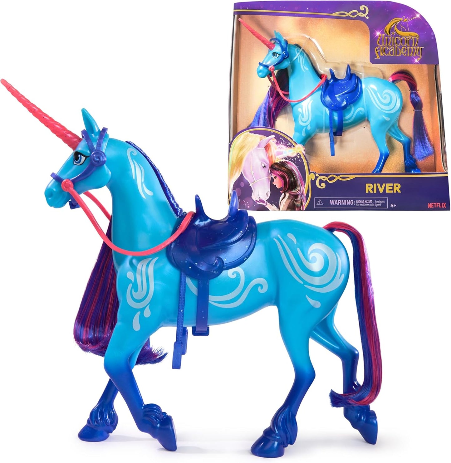 Unicorn Academy River Unicorn with Accessories PK2 – Magical Collectible Playset