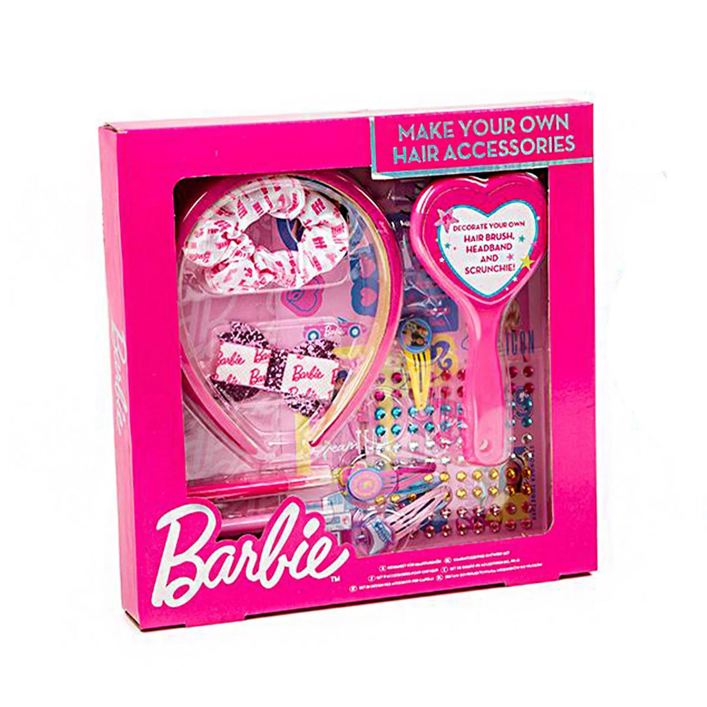 Barbie Make Your Own Hair Accessories Craft Set – Creative Fun for Kids