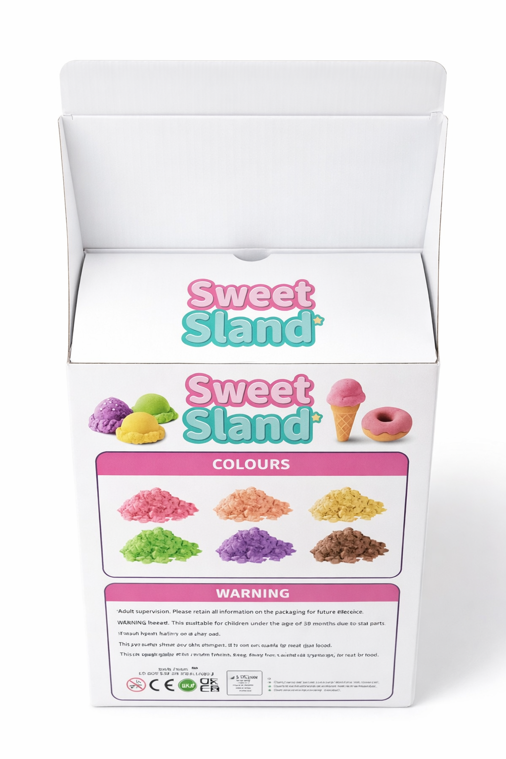 Sweet Sland™ – Stretchy Scented Sensory Sand Play Set