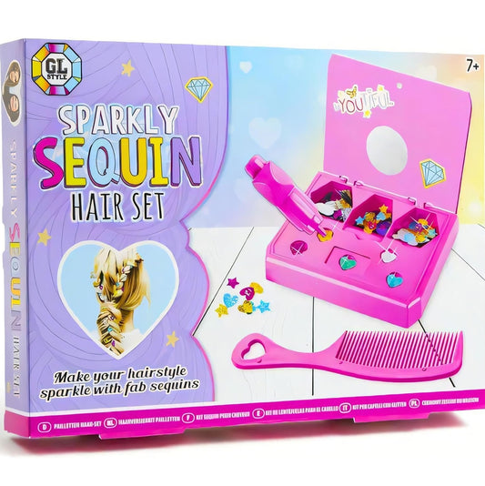 GL Sequin Hair Set – Sparkly Hair Accessories for Girls