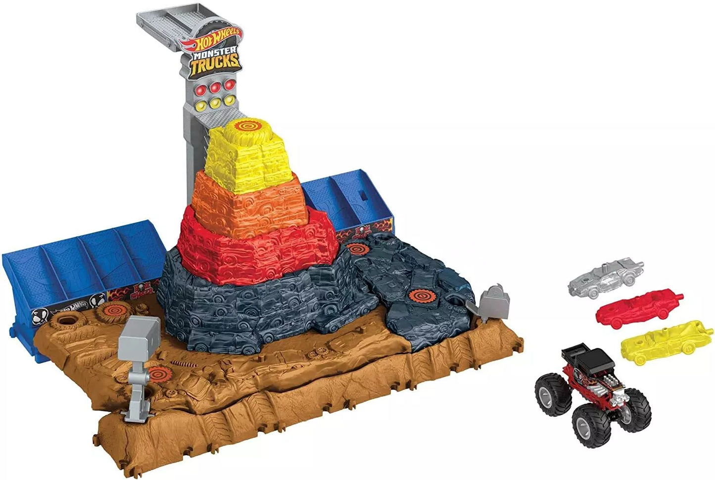 Hot Wheels Monster Trucks Ultimate Crush Yard