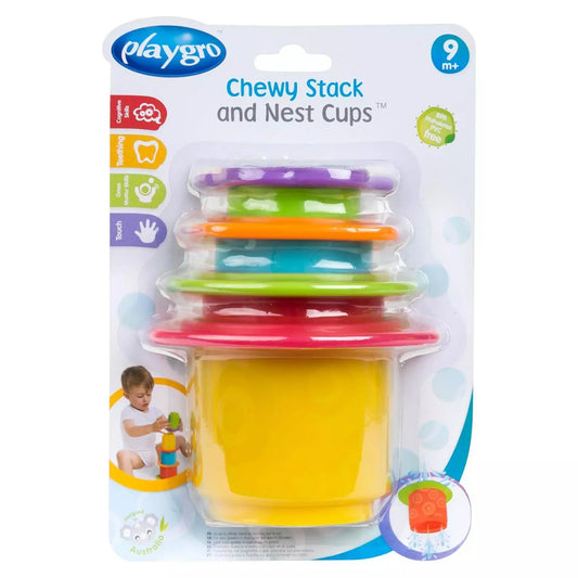 Playgro Chewy Stack & Nest Cups