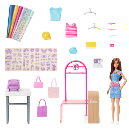 Barbie Make & Sell Boutique Playset – Design & Create