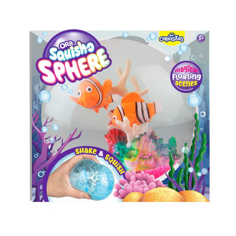 ORB Squish-o Sphere – Ocean-Themed Fidget Ball Toy for Kids