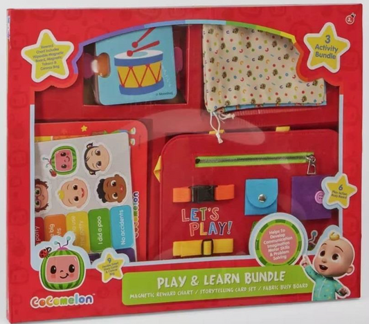 Cocomelon Play & Learn Bundle