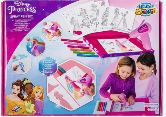 Disney Princess Battery-Operated Spray Pen Set