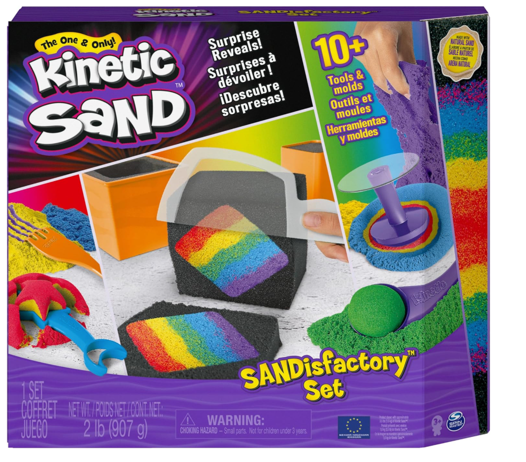 Kinetic Sand Sandisfactory Set