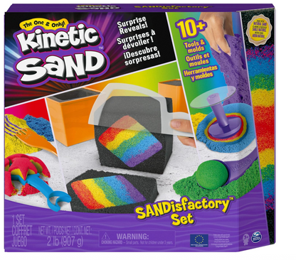 Kinetic Sand Sandisfactory Set