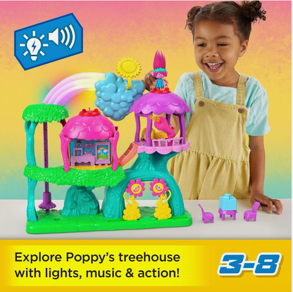 Imaginext Trolls Rainbow Treehouse