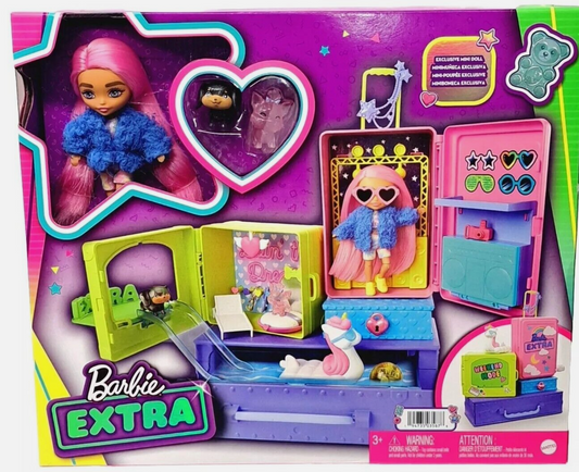 Barbie Extra Pets & Minis Playset