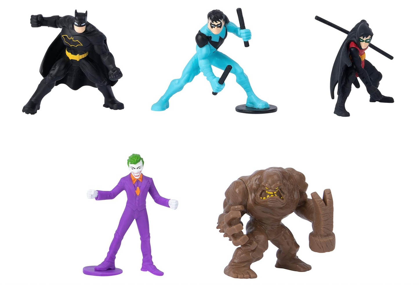 DC Batman 5cm Figures 5 Pack