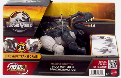 Jurassic World 2-in-1 Dinosaur Fierce Changers Massive Stretch