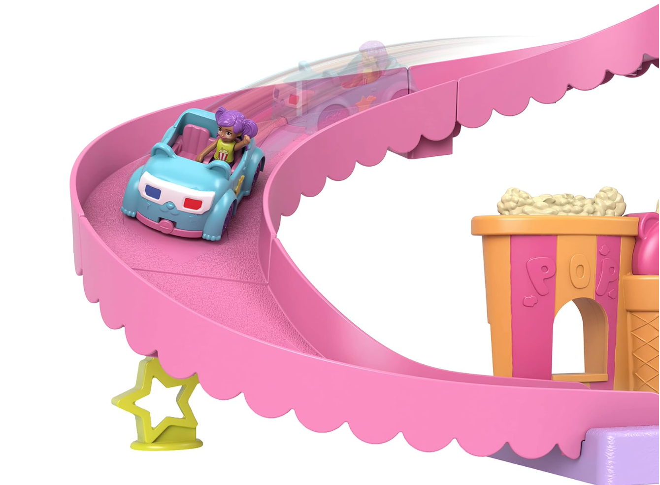 Polly Pocket Pollyville Drive-In Movie Theater