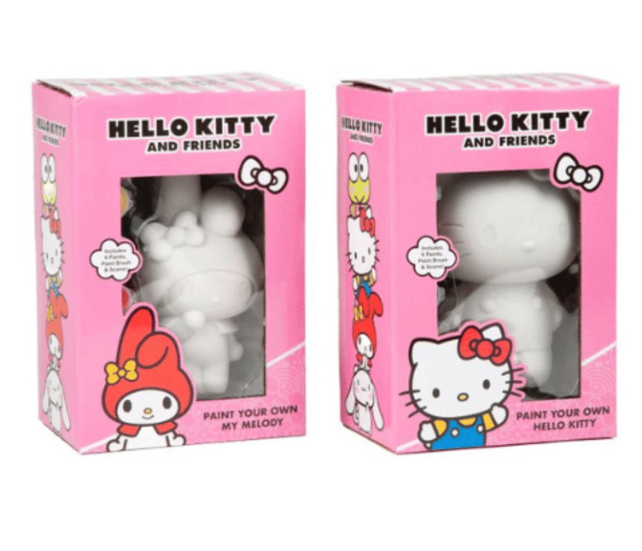 Hello Kitty Paint Your Own Figure