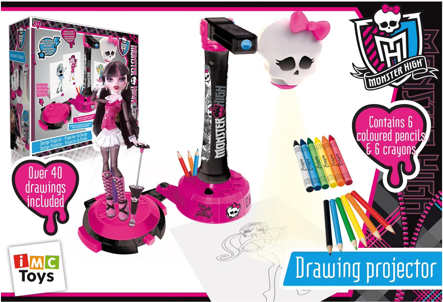 Monster High Drawing Projector