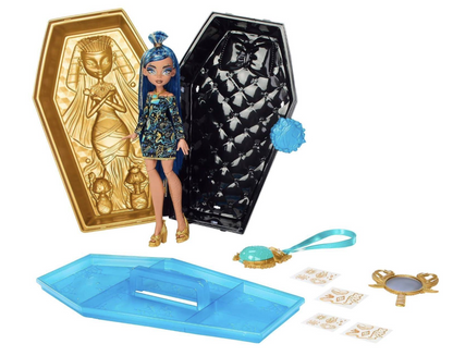 Monster High Cleo DeNile Boo-Jeweled Beauty Case Doll Play Set