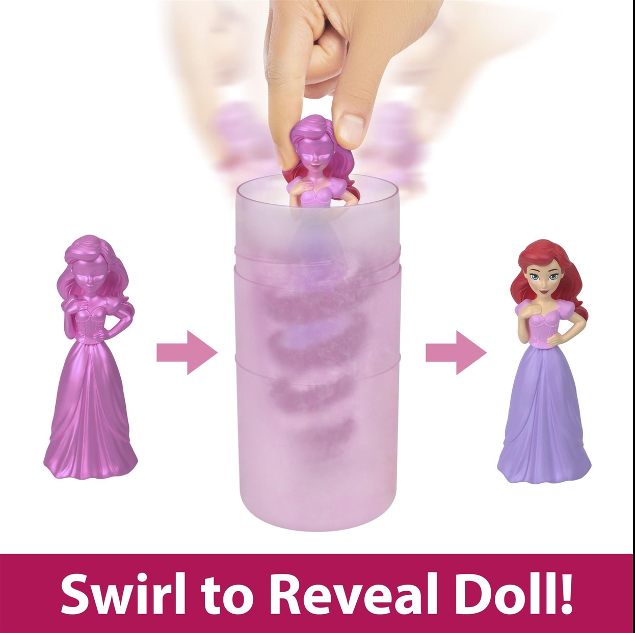 Disney Princess Royal Colour Reveal Fashion Doll