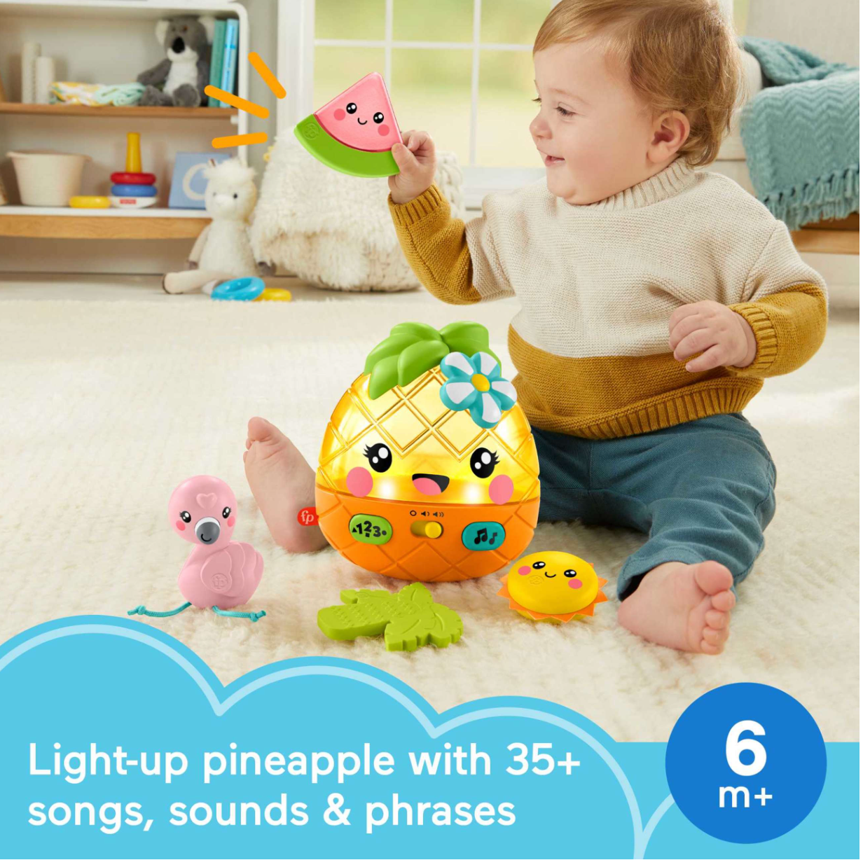 Fisher-Price® Paradise Pals™ Magical Lights & Tunes Pineapple