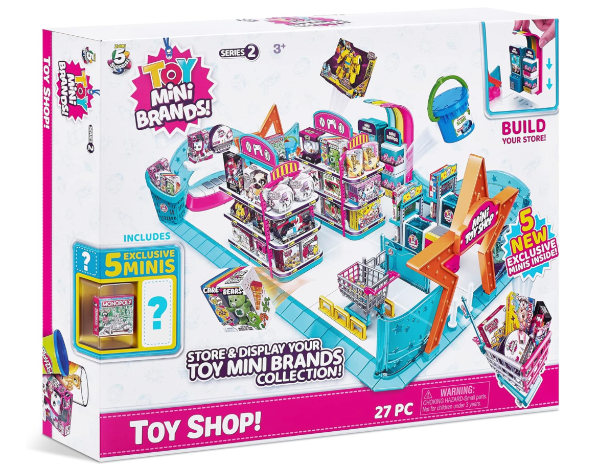 Mini Brands Toy Mini Brands Mini Toy Shop Playset Series 2