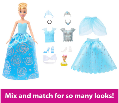 Cinderella Fashion Doll and Friend with 12 Surprise Fashions and Accessories