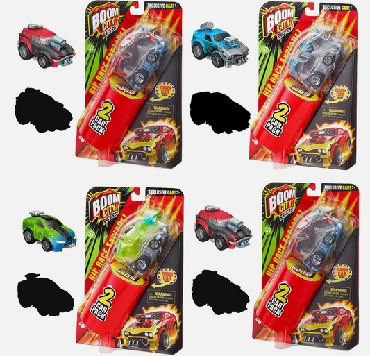 Boom City Racers Duo Pack Collectible Toy Cars