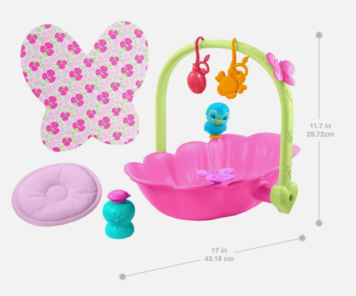 My Garden Baby Butterfly Bath & Bed Playset