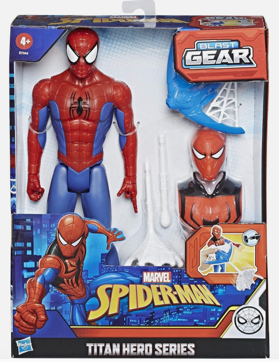 Marvel Spider-Man Titan Hero Series Blast Gear Action Figure Toy