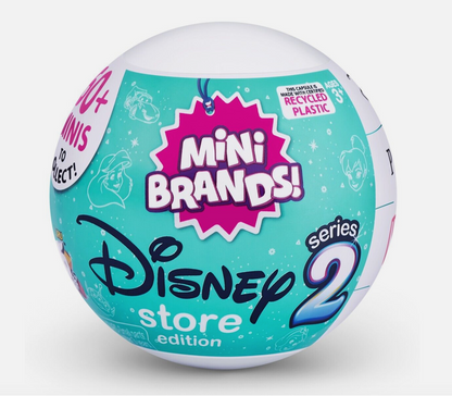 5 Surprise Mini Brands Disney Store Edition