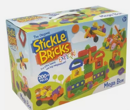 Stickle Bricks 202 Piece Mega Pack