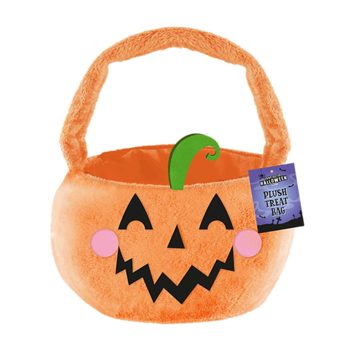 Halloween Plush Treat Bucket