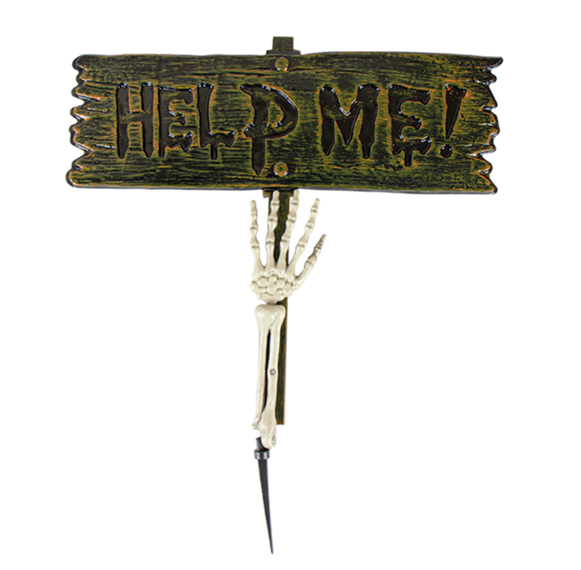 Halloween Help Me Garden Stake