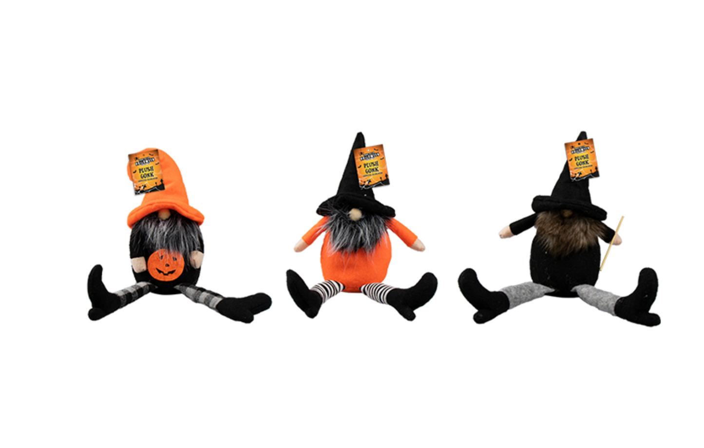 Halloween Gonk Plush with Hanging Legs 37cm