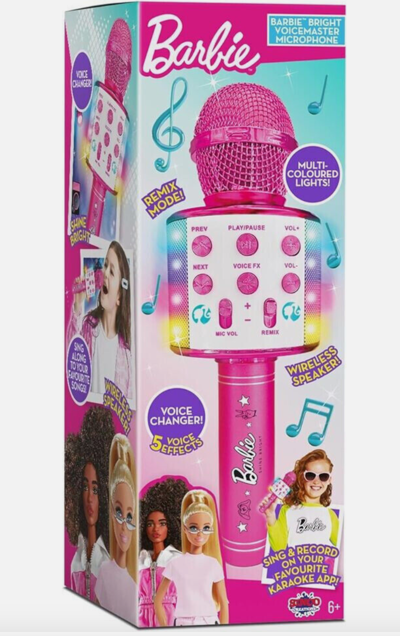 Barbie Bright Voicemaster Microphone