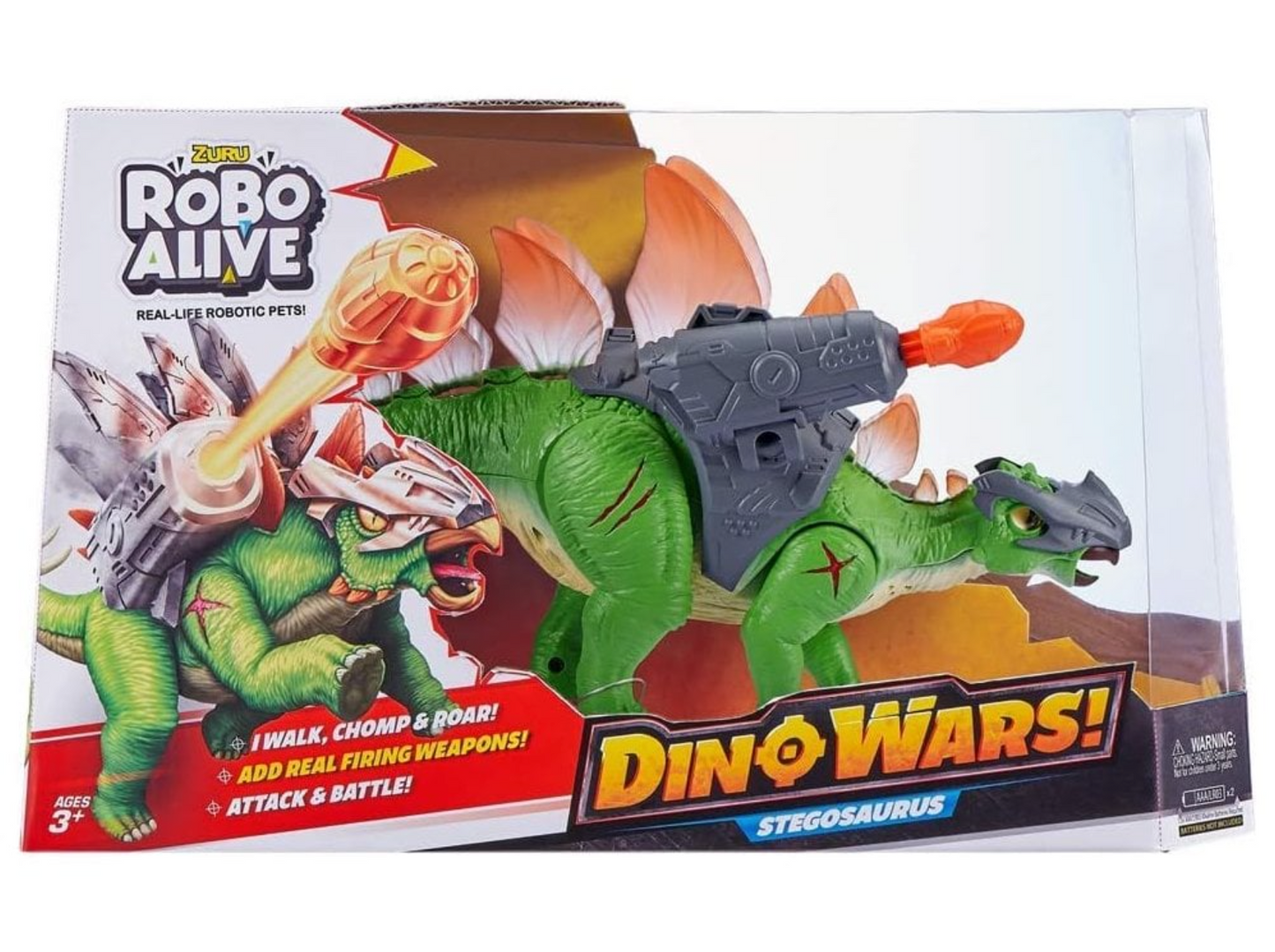 Robo Alive Stegosaurus Dino Wars