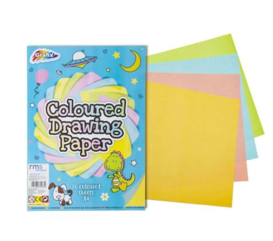 A4 Colour Drawing Pad