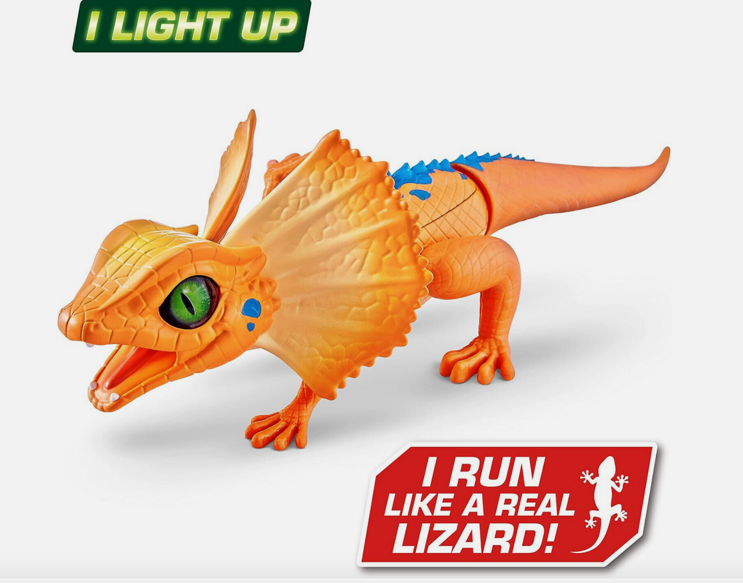 Robo Alive Orange Lurking Lizard Robotic Toy